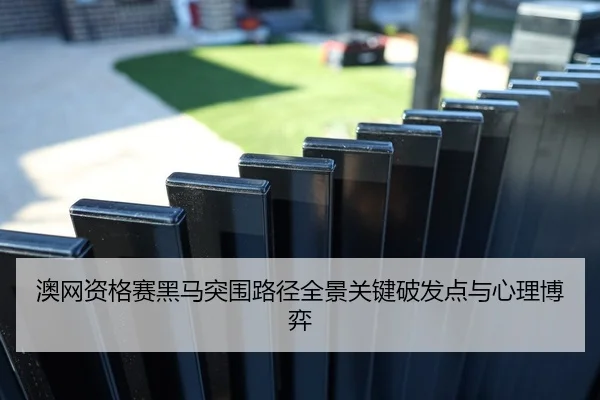 澳网资格赛黑马突围路径全景关键破发点与心理博弈